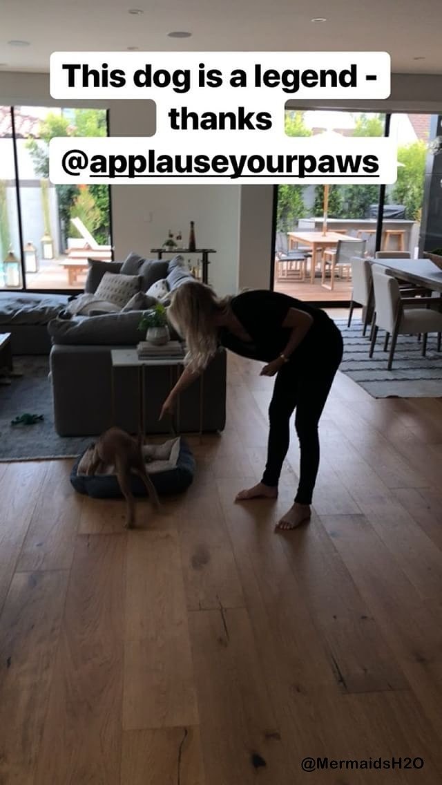 Claire Holt - Instagram Story April 2018