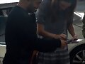 Phoebe Tonkin en aeropuerto Sydney, Dec 27, 2014