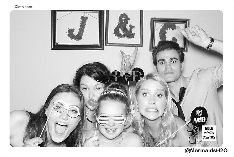 Phoebe & Claire - photobooth boda de Candice 2014