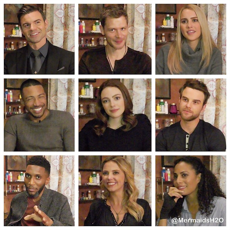 Claire Holt y el cast The Originals entrevistas