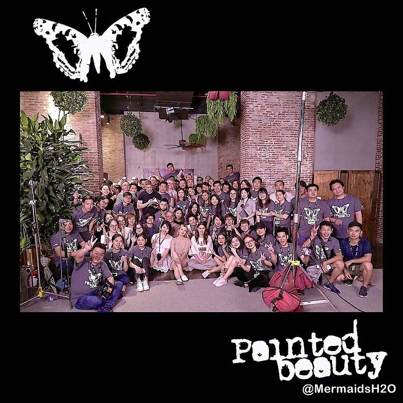 Claire Holt en su nueva pelicula Painted Beauty