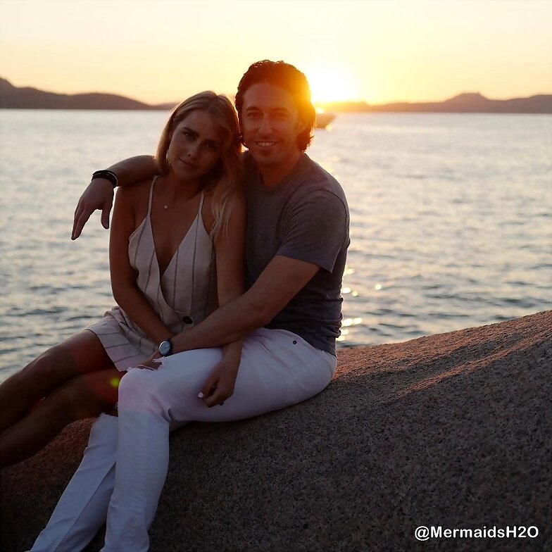 Claire Holt y Andrew Joblon en Italia | July 2018
