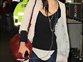 Phoebe Tonkin; LAX airport in Los Angeles