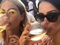 Claire Holt y su hermana en Italia | July 2018
