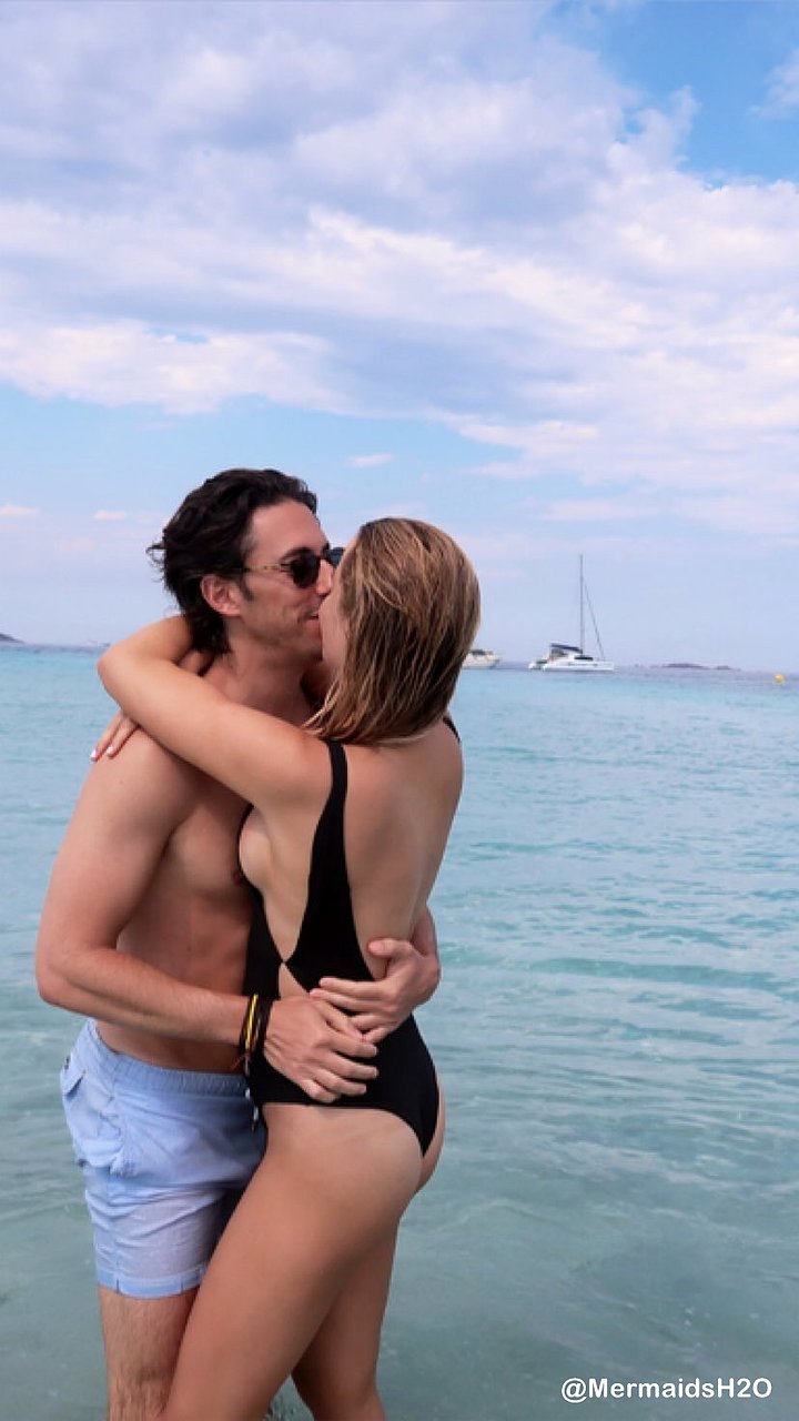 Claire Holt y Andrew Joblon en Italia | July 2018