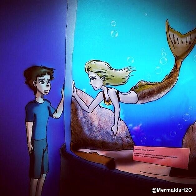 Dibujo H2O / Mako Mermaids
