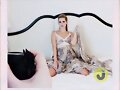 Claire Holt BTS photoshoot by Just Jared (2014)