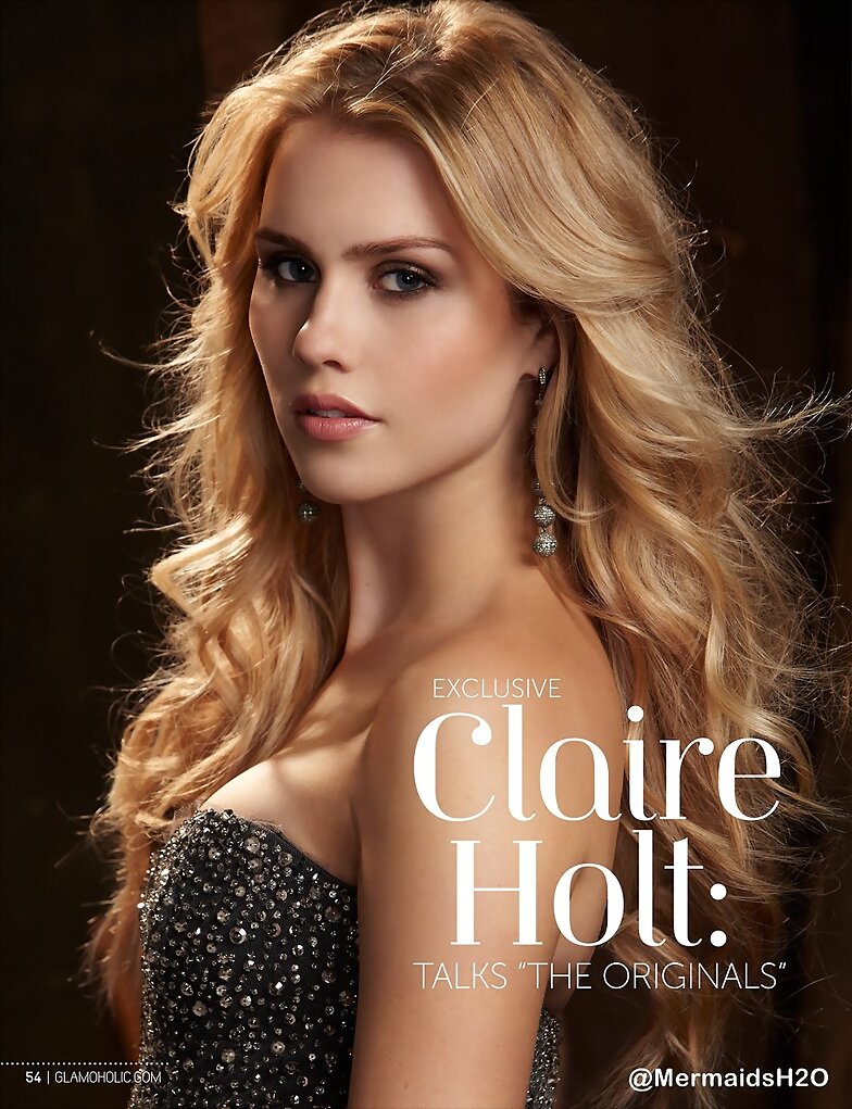 Claire Holt photoshoot Glamoholic (2014)