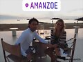 Claire Holt y Andrew Joblon luna de miel, Aug 2018