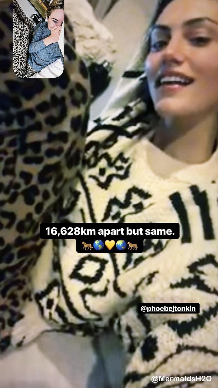 Phoebe Tonkin - Instagram Story Sept 2018