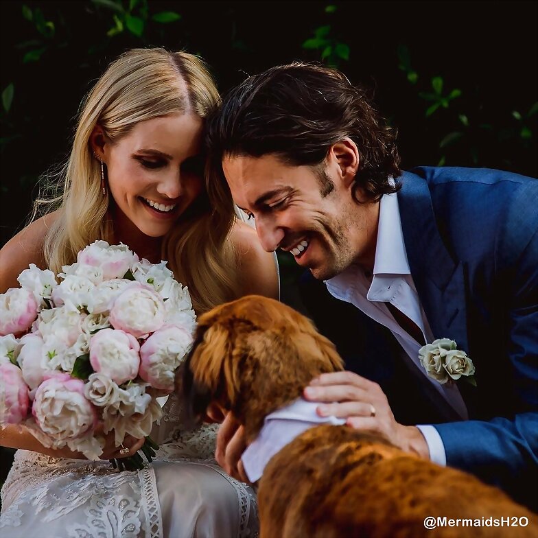 Claire Holt en su boda | Aug 18, 2018