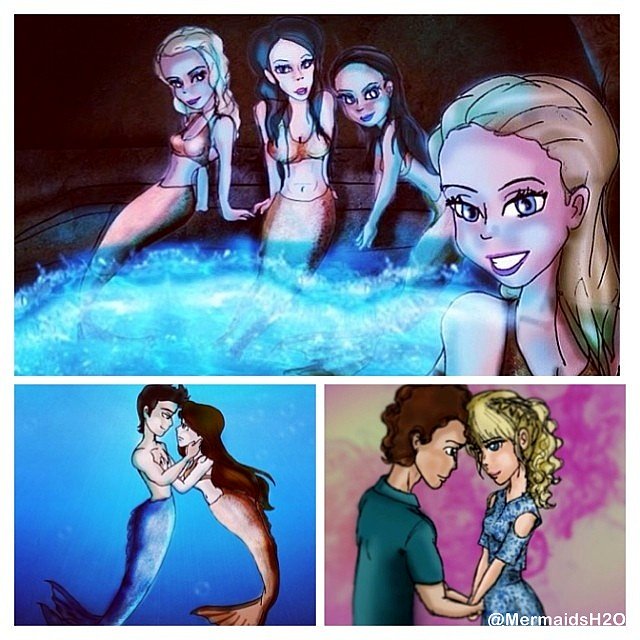 Mako Mermaids dibujos