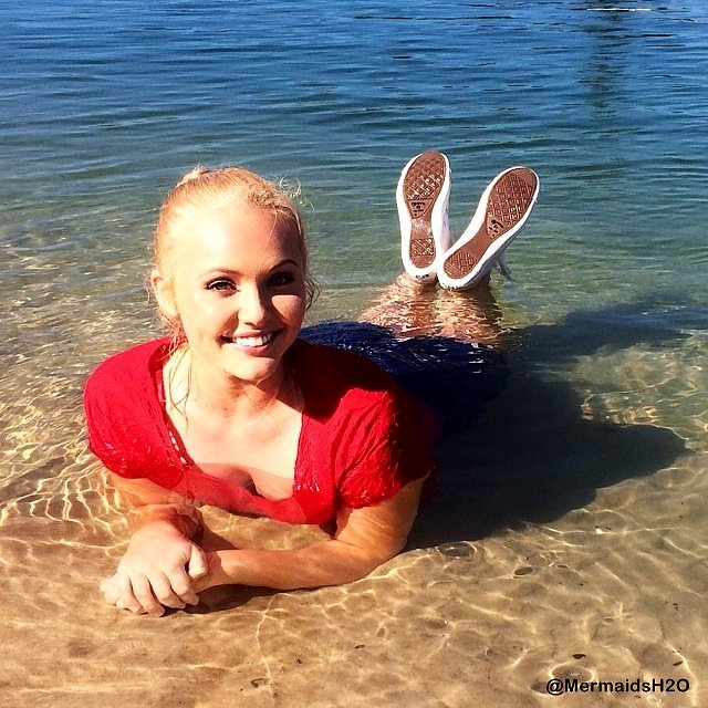 Brooke Nichole Lee (Carly) en Mako Mermaids