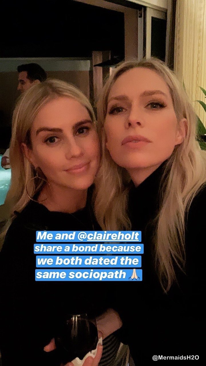 Claire Holt - Instagram Story November 2018