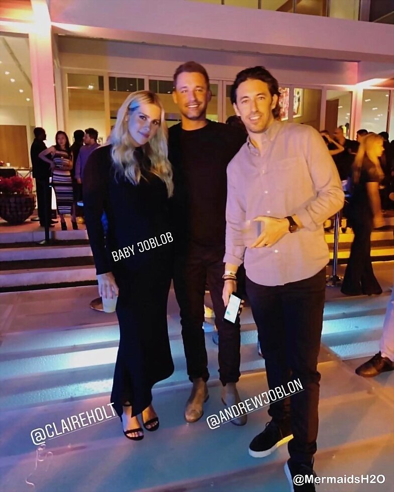 Claire Holt durante su embarazo | Enero 2019