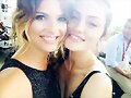 Shelley Hennig &amp; Phoebe Tonkin - Comic Con 2014