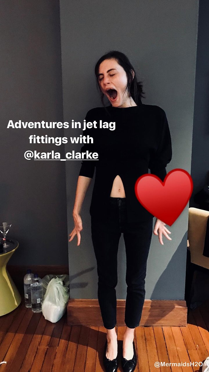 Phoebe Tonkin - Instagram Story Nov 2018