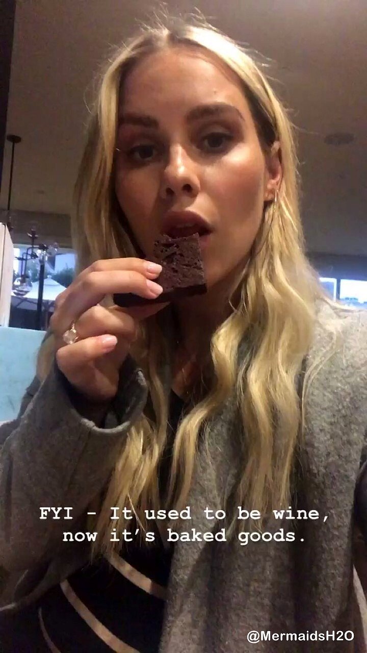 Claire Holt - Instagram Story December 2018