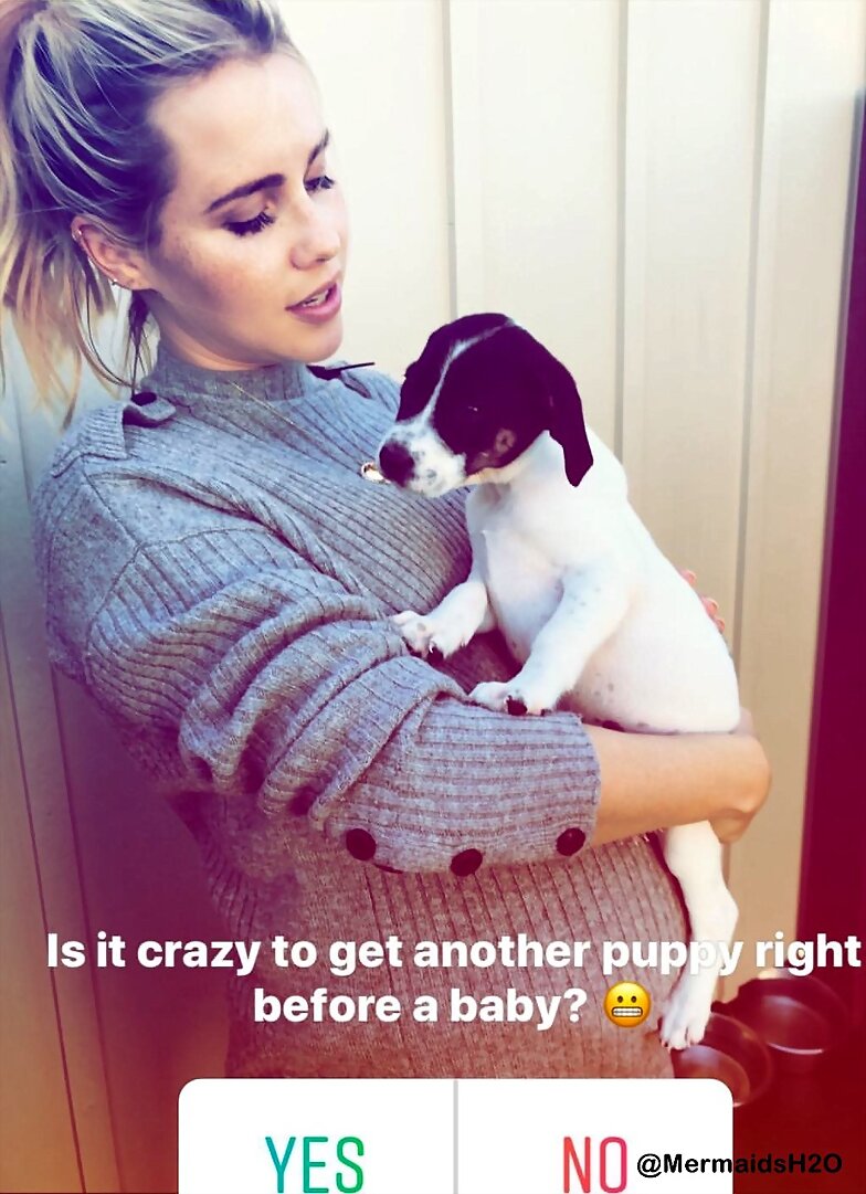 Claire Holt - Instagram Story December 2018