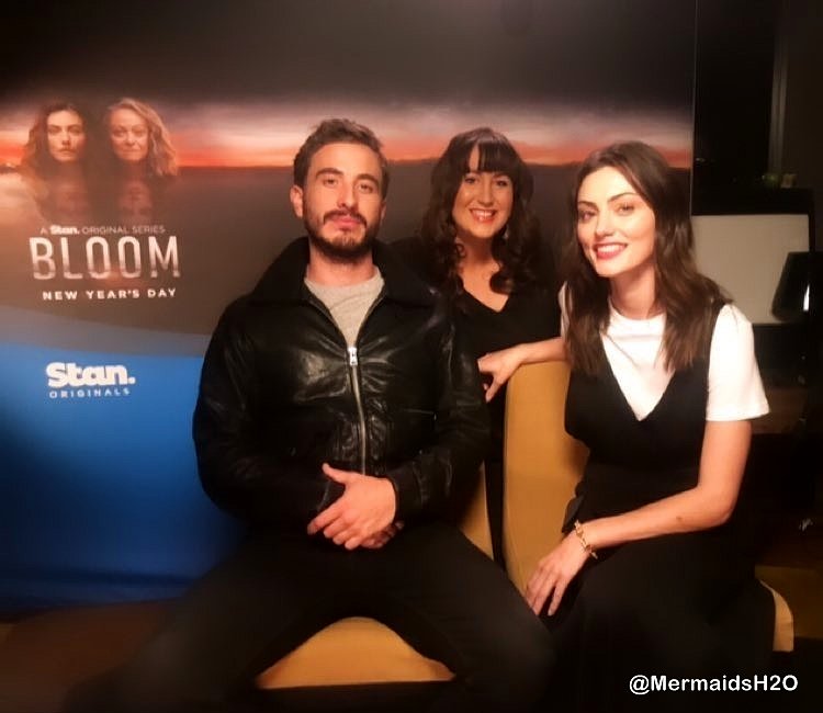 Phoebe Tonkin de promoción por Bloom