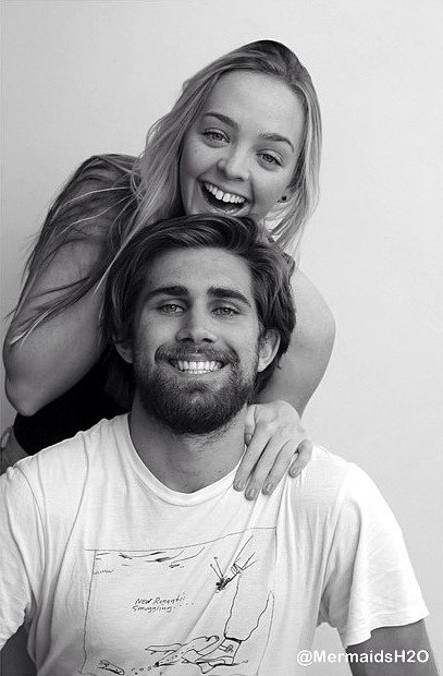 Cleo Massey y su novio