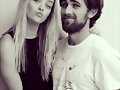 Cleo Massey y su novio