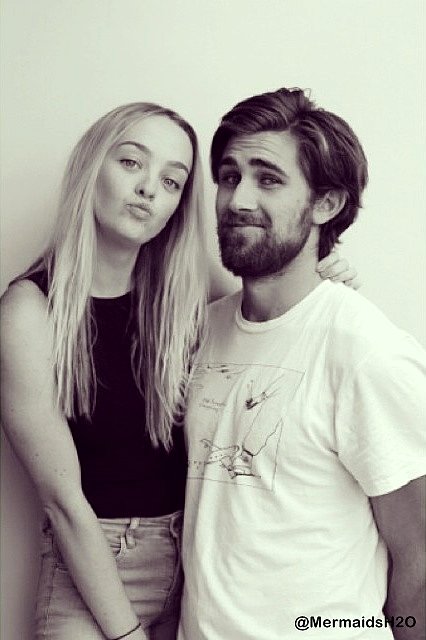 Cleo Massey y su novio