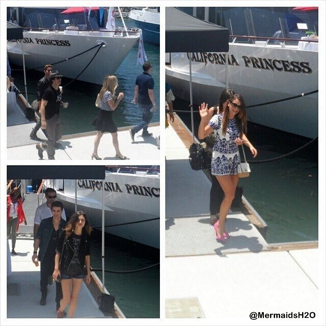 Phoebe Tonkin & Paul Wesley - Comic Con 2014