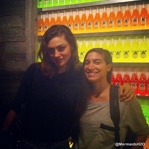 Phoebe Tonkin Behind the scene The Ever After 2014