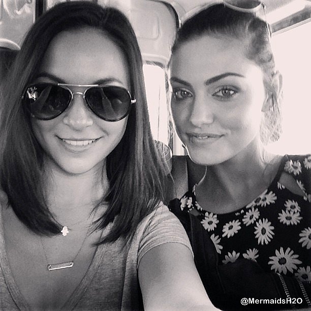 Phoebe Tonkin Behind the scene The Ever After 2014