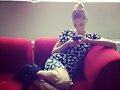 Phoebe Tonkin Behind the scene The Ever After 2014