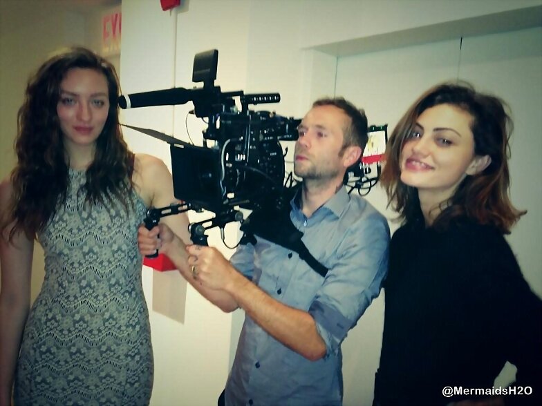 Phoebe Tonkin Behind the scene The Ever After 2014