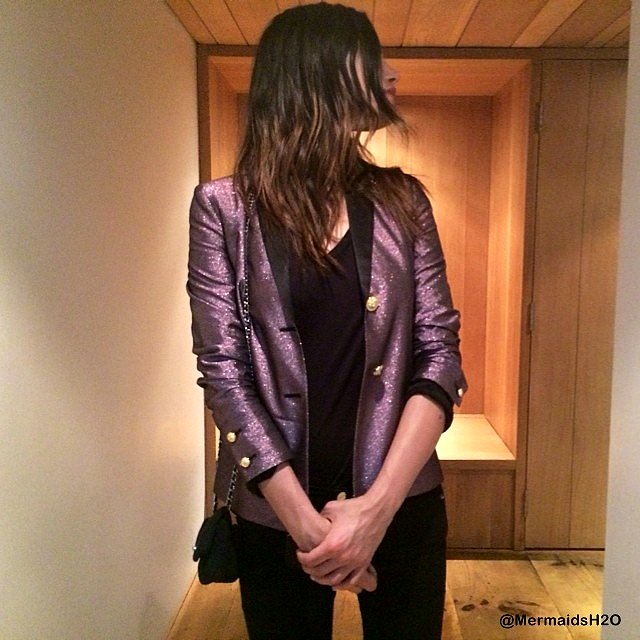 Phoebe Tonkin - Frame Denim dinner, Sept 6, 2014