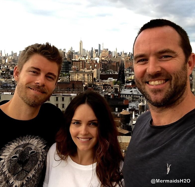 Luke Mitchell & Rebecca Breeds en Nueva York