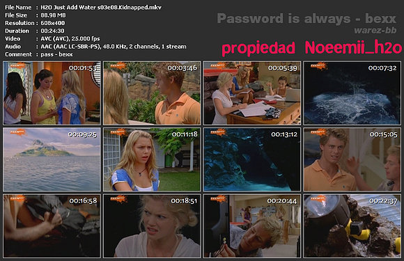 H2O capitulo 8: "Secuestrada"  3ª temporada