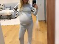 Claire Holt durante su embarazo | Marzo 2019