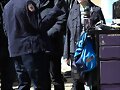 Luke Mitchell en el set de Blindspot 29-03-2017