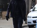 Luke Mitchell en el set de Blindspot 29-03-2017