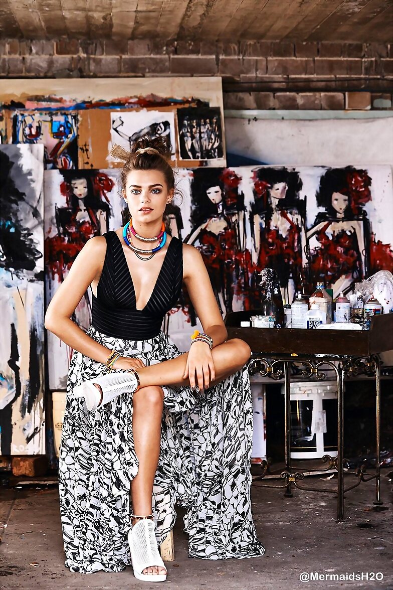 Indiana Evans photoshoot Cosmopolitan 2014