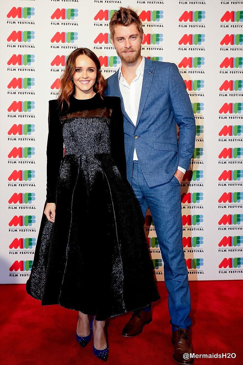 Luke Mitchell & Rebecca Breeds movie premiere 2017