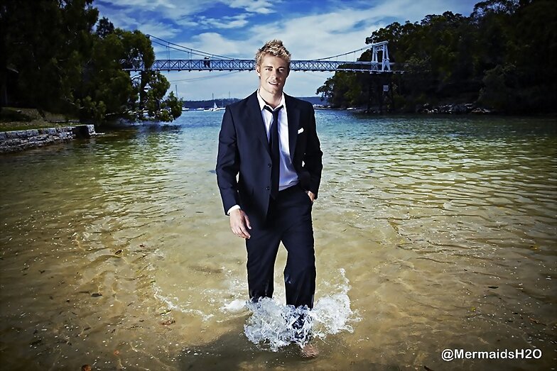 Luke Mitchell photoshoot