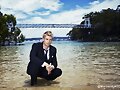 Luke Mitchell photoshoot