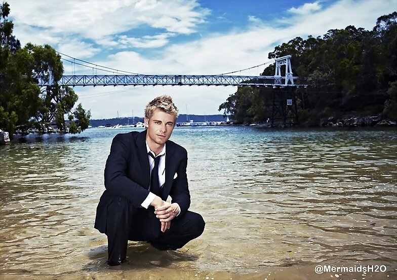 Luke Mitchell photoshoot