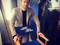 Luke Mitchell en Late Night with Seth Meyers 2017