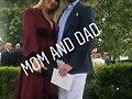 Claire Holt &amp; Andrew Joblon en una boda | Apr 2019