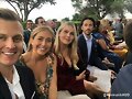 Claire Holt &amp; Andrew Joblon en una boda | Apr 2019
