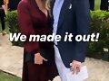 Claire Holt &amp; Andrew Joblon en una boda | Apr 2019