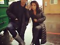 Luke Mitchell en el set de Blindspot S3