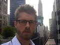 Luke Mitchell en el set de Blindspot S3