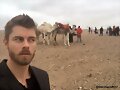 Luke Mitchell en el set de Blindspot S3